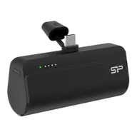 Powerbanki - Powerbank Silicon Power QD50 5000mAh PD 2x USB-C czarny - miniaturka - grafika 1