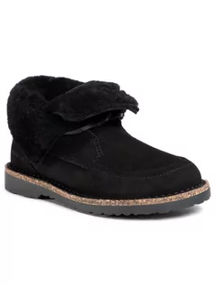 Botki damskie - Birkenstock Botki Bakki 1015401 Czarny - grafika 1