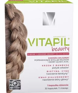 Vitapil beauty x 30 kaps - Nutrikosmetyki - miniaturka - grafika 1