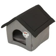 Legowiska dla kotów - Legowisko Domek Dla Kota Małego Psa Buda 47x39x42 - miniaturka - grafika 1