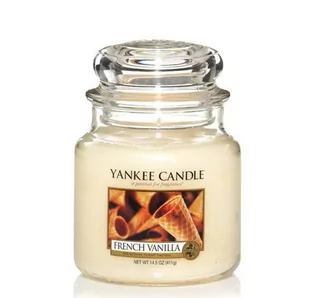 Świece - Yankee Candle Small Jar French Vanilla 104g 6555665 - grafika 1