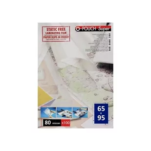Folia do laminowania 65x95mm 80mic OPUS 100szt /FN659580/ - Laminatory - miniaturka - grafika 1