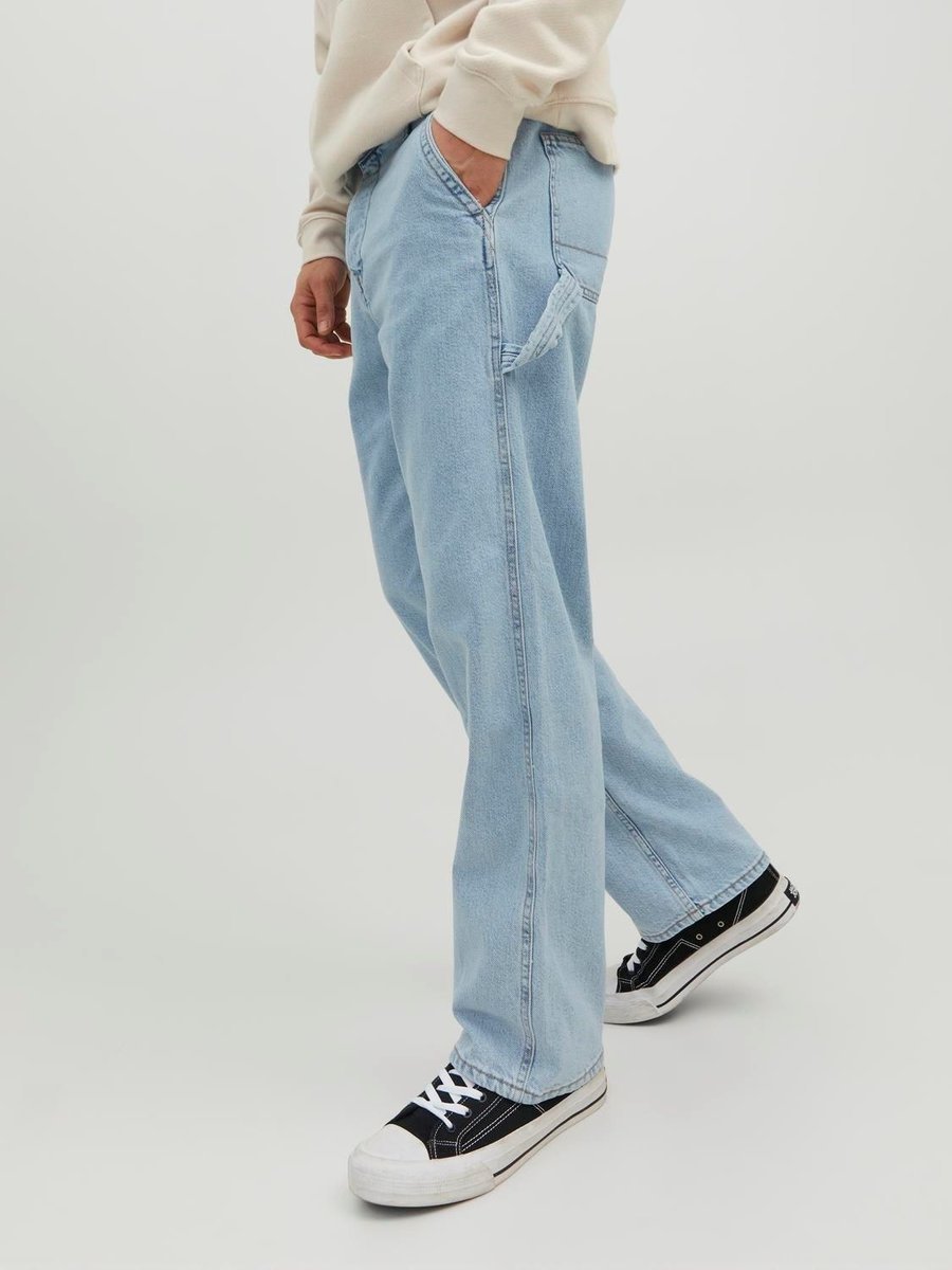 jeansy męskie jack and jones 12229556 eddie niebieski denim