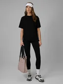 Legginsy - 4F Legginsy dzianinowe damskie - czarne XXL - miniaturka - grafika 1