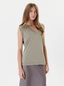 Bluzki damskie - Guess Bluzka W5YP52 KCYW2 Zielony Regular Fit - miniaturka - grafika 1