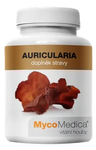 MycoMedica - Auricularia w optymalnym stężeniu, 90 kapsułek ziołowych - Suplementy naturalne - miniaturka - grafika 1