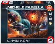 Puzzle - Puzzle, MICHELE FARELLA Kosmiczna podróż, 1000 el. - miniaturka - grafika 1