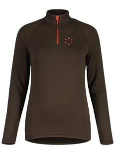 Maloja Bluza polarowa "NaspaeM" w kolorze brązowym - Bluzy damskie - miniaturka - grafika 1