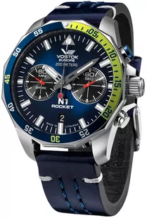 Zegarek Zegarek Vostok Europe 6S21-225A708 Rocket N-1 Chrono - Zegarki męskie - miniaturka - grafika 1
