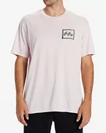 Koszulki męskie - BILLABONG Podstawowa koszulka męska różowa XL - miniaturka - grafika 1