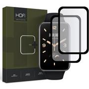 Akcesoria do smartwatchy - Hofi Szkło hybrydowe Hybrid Pro+ do Xiaomi Smart Band 7 Pro Czarny 2szt. - miniaturka - grafika 1