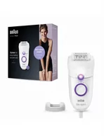 Depilatory i golarki damskie - Braun SE5505P Silk-epil White, Corded - miniaturka - grafika 1