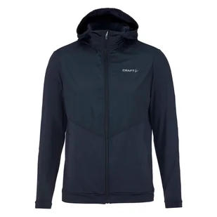 Męska Bluza CRAFT ADV ESSENCE JERSEY HOOD JKT 2 M 1915283-396000 – Granatowy - Bluzy męskie - miniaturka - grafika 1