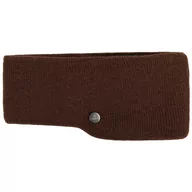 Apaszki i szaliki damskie - Opaska na Czoło Fine Merino by Lierys, brązowy nakrapiany, One Size - miniaturka - grafika 1