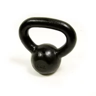 Pozostały sprzęt siłowy - Kettlebell Master 4 Kg Czarna - miniaturka - grafika 1