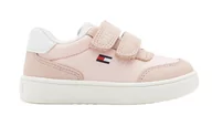 Buty dla dziewczynek - Buty dziecięce rozm 26 Tommy Hilfiger Low Cut Velcro różwe na rzepy - miniaturka - grafika 1
