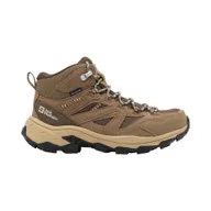 Buty trekkingowe damskie - Damskie buty na wędrówki Jack Wolfskin VOJO TOUR TEXAPORE MID W dark anis - 36 - miniaturka - grafika 1