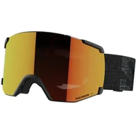 Gogle i okulary motocyklowe - Gogle SALOMON S/VIEW L47480200 – Czarny - miniaturka - grafika 1