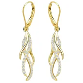 Kolczyki - Kolczyki Złote - KOLCZYKI WISZĄCE - miniaturka - grafika 1