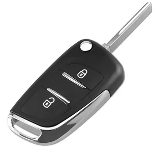 OBUDOWA KLUCZYKA PILOT DO CITROEN C3 C4 C5 BERLINGO PEUGEOT PARTNER - Etui na klucze - miniaturka - grafika 1