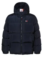 Kurtki męskie - Tommy Jeans Męska kurtka puchowa Mężczyźni niebieski jednolity, XXXL - miniaturka - grafika 1