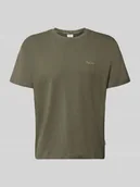 Koszulki męskie - T-shirt z czystej bawełny w kroju regular fit model 'CONNOR' - miniaturka - grafika 1