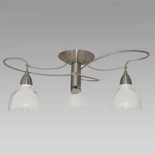 Prezent Lampa sufitowa CARRAT 3xE14/40W matowy chrom/ biel - Lampy sufitowe - miniaturka - grafika 1