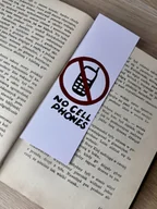 Zakładki indeksujące - Zakładka do książki - no cell phones - miniaturka - grafika 1
