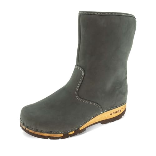 Woody Damskie kozaki Ulli, Grigio, 37 EU, szary, 37 EU