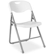 Krzesła - Białe krzesło składane na taras - Arys 4X - miniaturka - grafika 1
