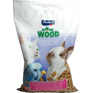 Pelet drzewny dla zwierząt Nature Wood 2,8 kg Vitakraft - Żwirek dla kotów - miniaturka - grafika 1