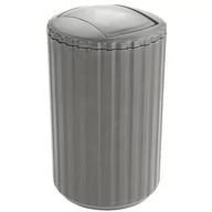 Kosze na śmieci - Wenko Allstar Kosz łazienkowy na śmieci Swing Bin kolor taupe 3l 22998100 - miniaturka - grafika 1