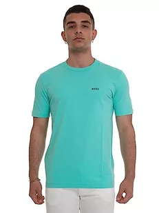 BOSS koszulka męska, Open Green340., XS - Koszulki męskie - miniaturka - grafika 1