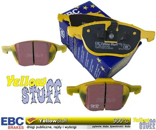 Przednie klocki YellowStuff + NACINANE tarcze hamulcowe 300mm EBC seria USR Ford Kuga FWD 2013-2019 - Tarcze hamulcowe - miniaturka - grafika 8