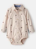 Body dla niemowląt - OshKosh Body w kolorze beżowym - miniaturka - grafika 1