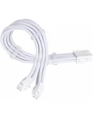 Kable miedziane - Kabel sieciowy SST-PP07E-EPS8W-V2, EPS 12V 8pin (4+4) (biały, 30cm) - miniaturka - grafika 1
