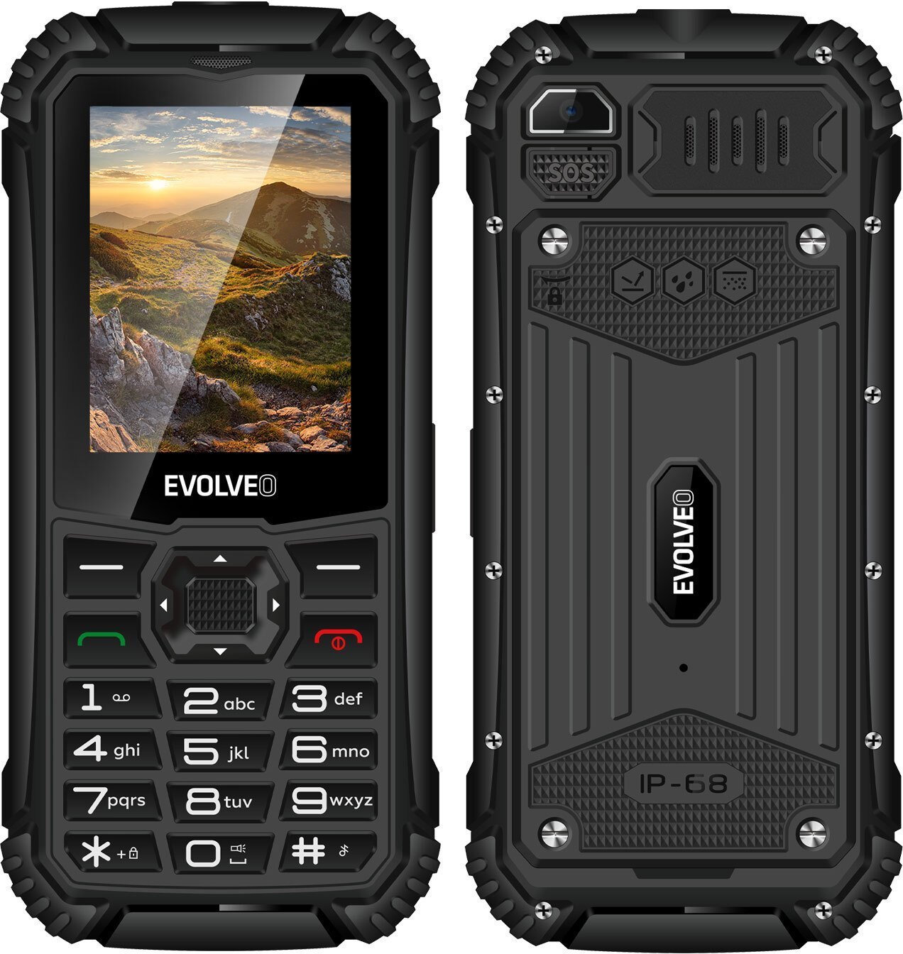 Evolveo StrongPhone Q1 Czarny
