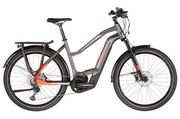 Rowery elektryczne - Haibike Trekking 9 Trapeze, szary 44cm (27.5") 2021 Rowery elektryczne 45128144 - miniaturka - grafika 1