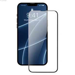 Baseus Baseus 0,23mm Full Screen Glass 2x szkło hartowane do iPhone 13 mini na cały ekran z ramką czarny (SGQP020001) - Szkła hartowane na telefon - miniaturka - grafika 1
