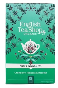 English Tea Shop English Tea Shop Cranberry, Hibiscus &amp; Rosehip - 20 saszetek - Herbata - miniaturka - grafika 1