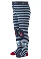 Rajstopy - Sterntaler Rajstopy do raczkowania dla chłopców i chłopców, niebieski melanż, 86 - miniaturka - grafika 1