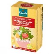 Herbata - Dilmah Mieszanka ziołowo-owocowa mandarynka róża & grejpfrut 20 x 1.5 g - miniaturka - grafika 1