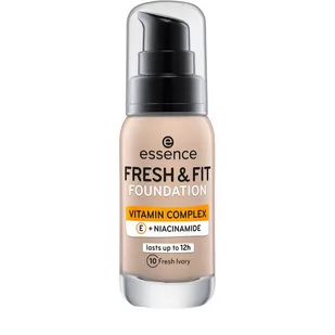 Podkład Essence Cosmetics Fresh y Fit Maquillaje 10-Fresh Ivory 30ml (4059729338341) - Podkłady do twarzy - miniaturka - grafika 1