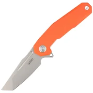 Noże - Nóż składany Kubey Carve Orange G10, Bead Blasted AUS-10 (KB237I) - miniaturka - grafika 1