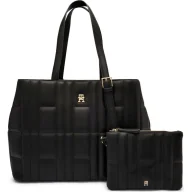 Torebki damskie - Tommy Hilfiger Shopperka + saszetka FEMININE - miniaturka - grafika 1
