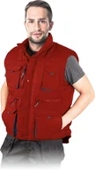 Odzież robocza - BEZRĘKAWNIK OCHRONNY OCIEPLANY REIS KORMORAN2; CZERWONO-GRANATOWY (XXXL) - miniaturka - grafika 1