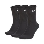 Skarpetki męskie - Skarpety Nike Everyday Cushioned Training Crew SX7664-010 - czarne - miniaturka - grafika 1