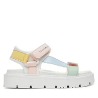 Buty dla dziewczynek - Sandały Tommy Hilfiger T3A2-33786-0326Y S Kolorowy - miniaturka - grafika 1