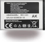 Baterie do telefonów - Samsung - AB463446BA/BU Oryginalny Akku - 800mAh - miniaturka - grafika 1