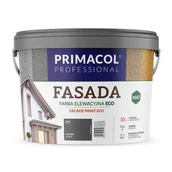 Farby zewnętrzne - Primacol Farba Fasada Eco grafitowy 9 l - miniaturka - grafika 1